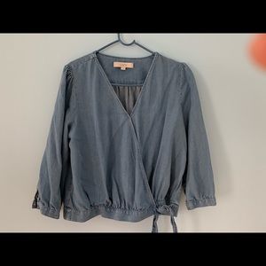 Chambray top